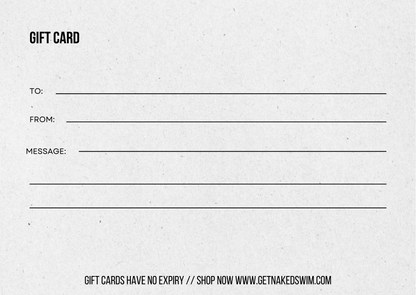NAKEDSWIM GIFT CARD