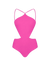FALLON ONE PIECE - ROSA SHOCKING