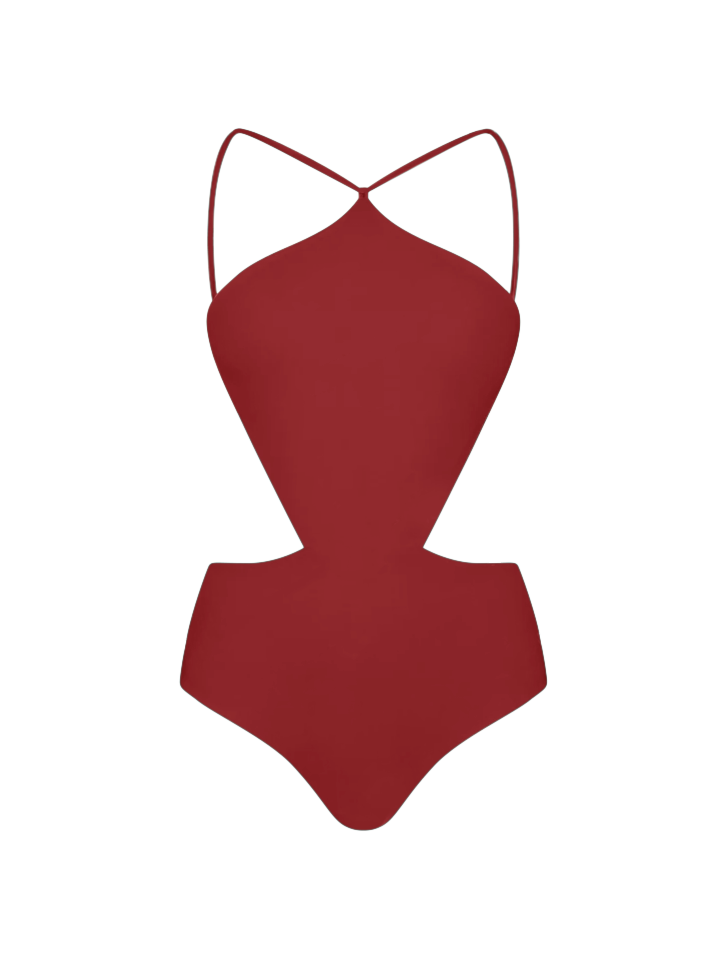 FALLON ONE PIECE - SPORTING RED