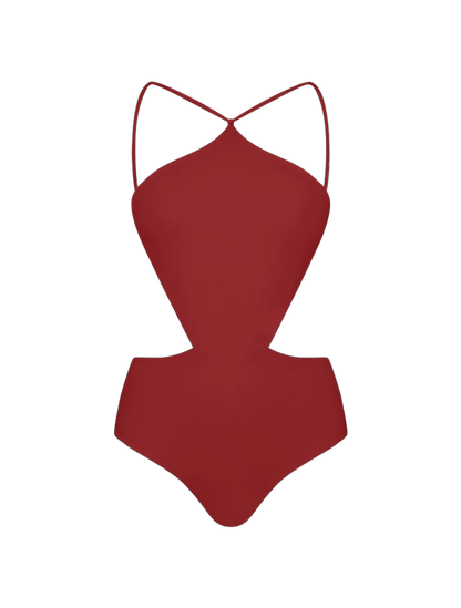FALLON ONE PIECE - SPORTING RED