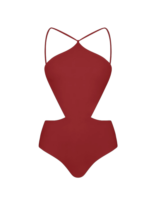 FALLON ONE PIECE - SPORTING RED