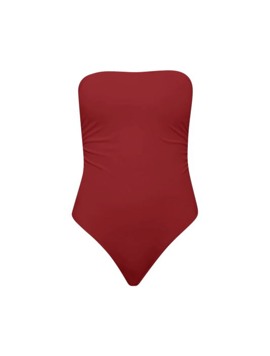 ASPEN ONE PIECE - SPORTING RED